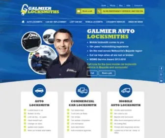 Galmierlocksmiths.com.au(Galmier locksmiths) Screenshot