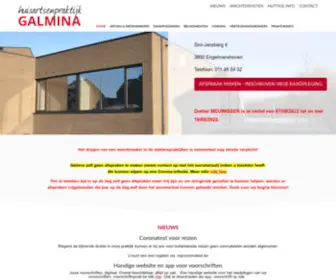 Galmina.be(Huisartsenpraktijk Galmina) Screenshot