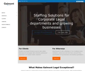 Galmontlegal.com(Galmont Legal) Screenshot