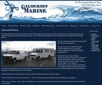 Galmukoffmarine.com(Galmukoff Marine) Screenshot