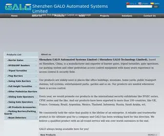 Galoautomation.com(Shenzhen GALO Automated Systems Limited) Screenshot