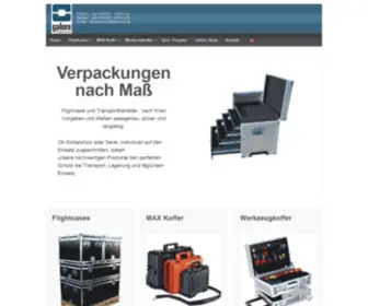 Galore-Flightcase.de(Flightcase) Screenshot