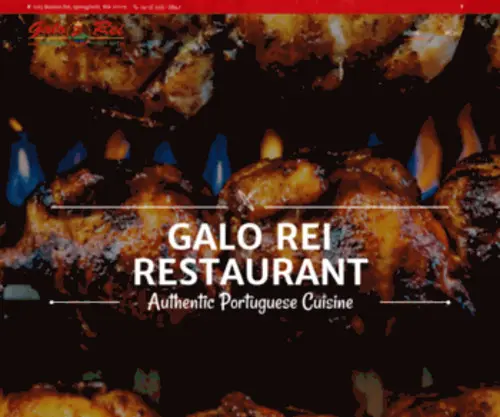 Galorei.com(Galo Rei) Screenshot