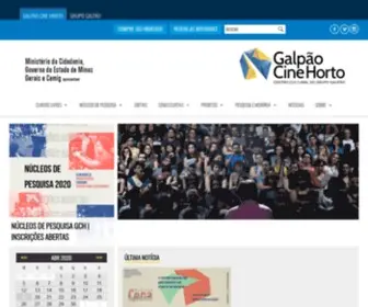 Galpaocinehorto.com.br(Página inicial) Screenshot