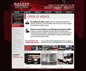 Galpinstudiorentals.com(Car Rental) Screenshot