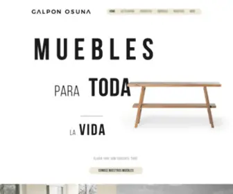 Galponosuna.com(Muebles) Screenshot