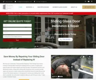 Galronslidingdoors.com(Sliding glass door repair chicagoland) Screenshot