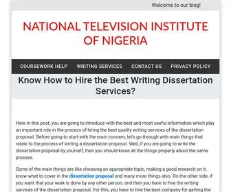 Galsentv.com(National Television Institute of Nigeria) Screenshot