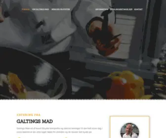 Galtingsmad.dk(Galting's mad) Screenshot