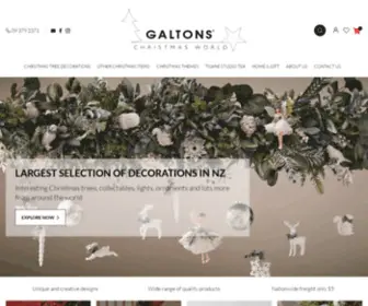 Galtons.co.nz(Galtons Christmas World) Screenshot