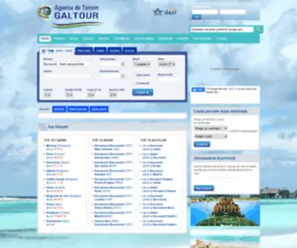 Galtourtravel.ro(Galtour Travel) Screenshot