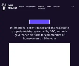 Galtproject.io(Galt Project) Screenshot