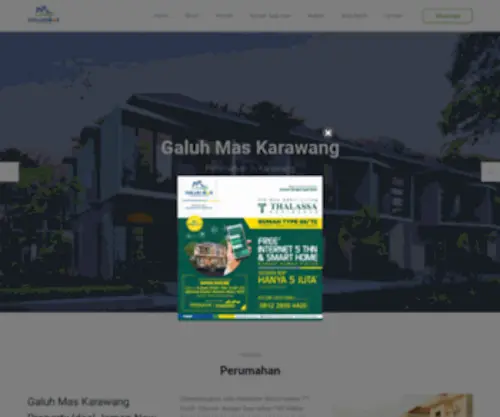 Galuh-Mas.com(Galuh Mas Karawang) Screenshot