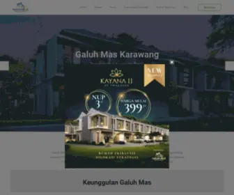 Galuhmas-Karawang.com(Galuh Mas Karawang) Screenshot