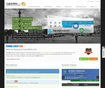 Galuhweb.com(Reliable Hosting Solution) Screenshot