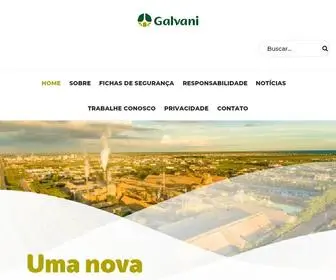 Galvani.ind.br(Home) Screenshot