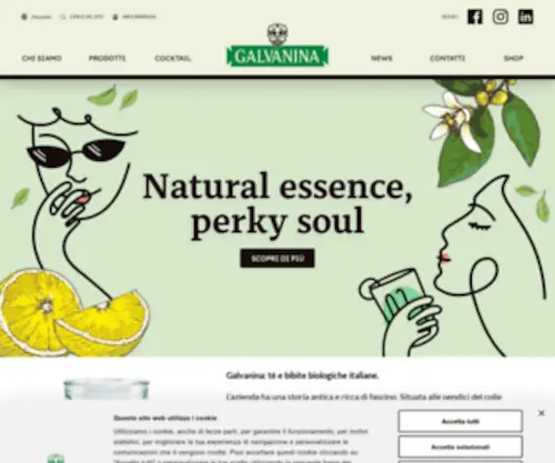 Galvanina.com(La Galvanina) Screenshot