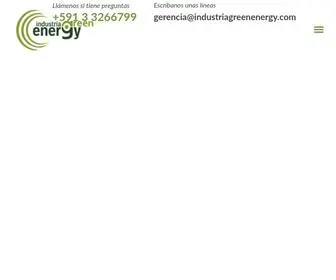 Galvanizadoragreenenergy.com(Galvanizadora Green Energy) Screenshot