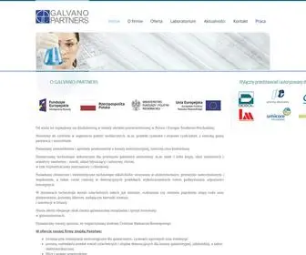 Galvanopartners.pl(Technologie galwaniczne) Screenshot