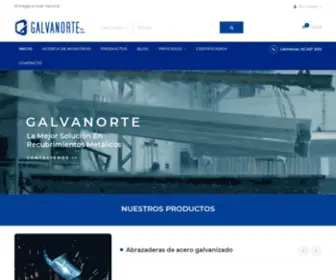 Galvanorte.ec(Servicio de Galvanizado) Screenshot