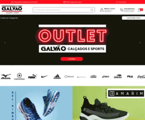 Galvaocalcados.com.br(GALVÃO) Screenshot
