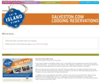 Galveston.org(Lodging for Less) Screenshot