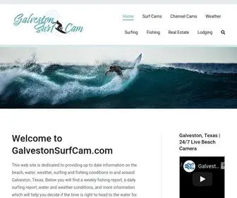 Galvestonsurfcam.com(Galveston Surf Cam) Screenshot