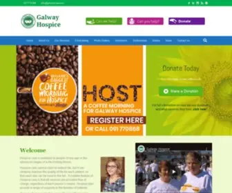 Galwayhospice.ie(Galway Hospice Foundation) Screenshot