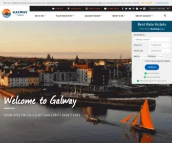 Galwaytourism.ie(Galway Tourism) Screenshot