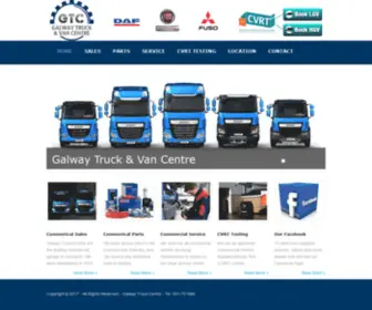 Galwaytruckcentre.ie(DAF Trucks) Screenshot