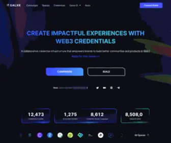 GalXe.com(Onboarding the World to Web3) Screenshot