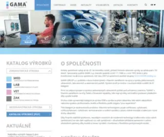 Gama.cz(GAMA GROUP a.s) Screenshot