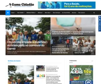 Gamacidadao.com.br(Gama Cidadão) Screenshot