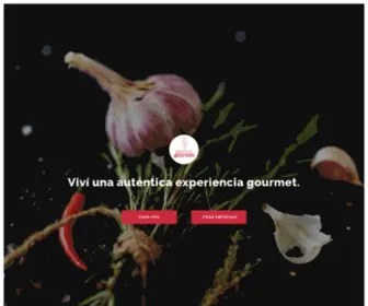 Gamagourmet.com.ar(Para Vos) Screenshot