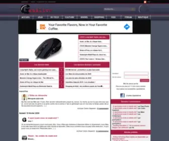 Gamalive.com(La culture du jeu vid) Screenshot