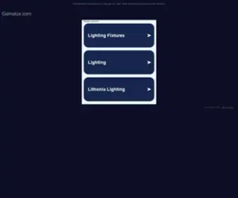 Gamalux.com(Estanterías) Screenshot