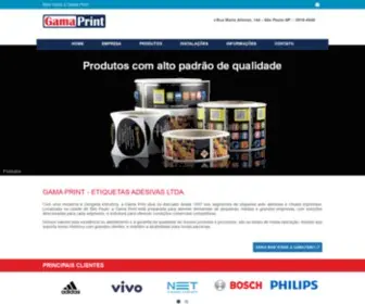 Gamaprint.com.br(Gama Print) Screenshot