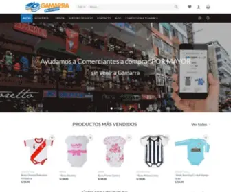 Gamarramayoristas.com(Tiendas Mayorista de Ropa en Gamarra) Screenshot