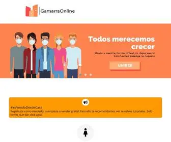 Gamarraonlineperu.com(Gamarra Online) Screenshot