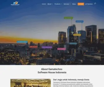 Gamatechno.com(Software House Indonesia Untuk Semua Bisnis) Screenshot