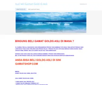 Gamatshop.com(Jual Jeli Gamat Gold) Screenshot