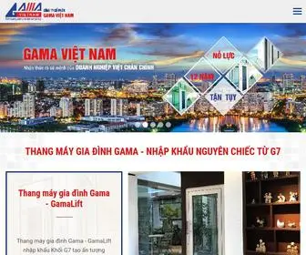 Gamavietnam.com.vn(Thang máy gia đình Gama) Screenshot