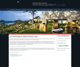 Gambiacoralbeach.com(Gambia Coral Beach Hotel) Screenshot