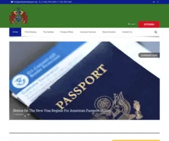 Gambiaembassydc.org(Gambia Embassy In Washington DC) Screenshot