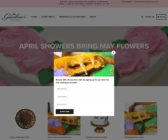 Gambinos.com(Gambino's Bakery) Screenshot