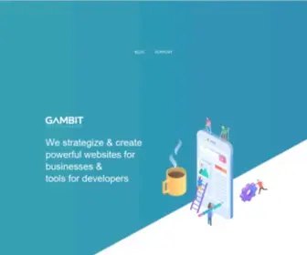 Gambit.ph(Frontpage) Screenshot