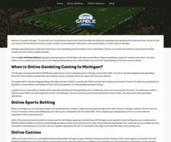 Gamblemichigan.com Screenshot