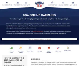 Gambleusa.com Screenshot
