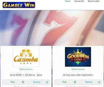 Gamblewin.info Screenshot