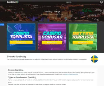 Gambling-Sverige.se(Gambling Sverige) Screenshot